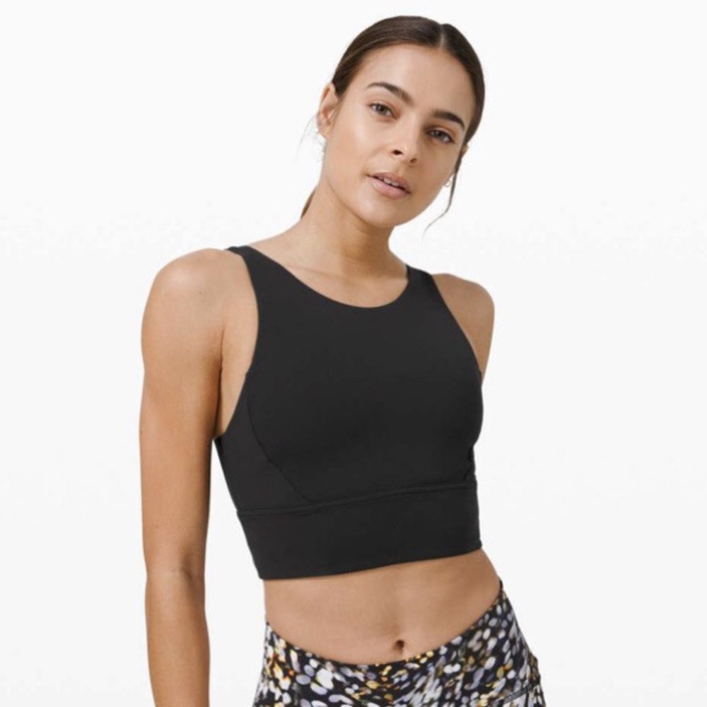 Lululemon Stronger as One Black Sports Bra - Picture 1 of 2